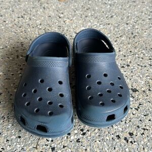 Navy Blue Crocs